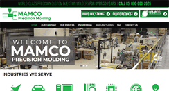 Desktop Screenshot of mamco-molding.com