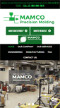 Mobile Screenshot of mamco-molding.com